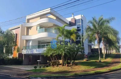 Casa com 5 dormitórios à venda, 500 m² por r$ 4.300.000,00 - condomínio alphaville 2 - londrina/pr