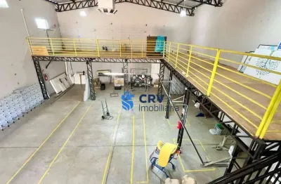 Barracão para alugar, 354 m² por r$ 5.500,00/mês - columbia - londrina/pr