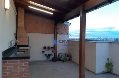 Cobertura com 2 dormitórios à venda, 104 m² por r$ 320.000,00 - vale dos tucanos - londrina/pr