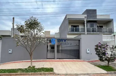 Casa com 3 dormitórios à venda, 135 m² por r$ 680.000,00 - novo antares - londrina/pr