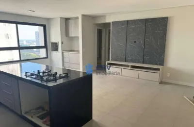 Apartamento com 2 dormitórios para alugar, 87 m² por R$ 4.950,00/mês - Gleba Fazenda Palhano - Londrina/PR