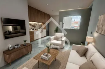 Cobertura com 2 quartos à venda na rua abernésia, 521, santa maria, santo andré por r$ 630.000
