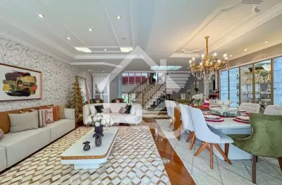 Casa em condomínio fechado com 4 quartos à venda na rua braga, 201, vila lusitânia, são bernardo do campo por r$ 4.300.000