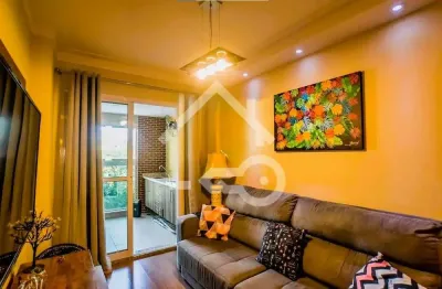 Apartamento com 3 quartos à venda na rua xingu, 305, vila valparaíso, santo andré por r$ 636.000