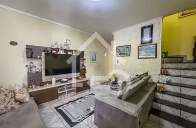 Casa com 3 quartos à venda na raimundo de oliveira, 01, jardim jamaica, santo andré por r$ 550.000