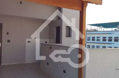 Apartamento cobertura à venda em santo andré - 2 quartos, 1 sala, 2 banheiros, 1 vaga - jardim teles de menezes - 80m².