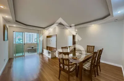 Apartamento mobiliado à venda no Centro de São Bernardo do Campo-SP, 3 quartos, 1 suíte, 107m² - Compre já alugado, oportunidade para investir!