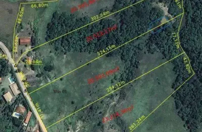 Área para formação de Sitio em Guararema a venda 20.400m² de área de terreno.   Ótima Localização e fácil acesso, ao lado da Rodovia Governador Carval