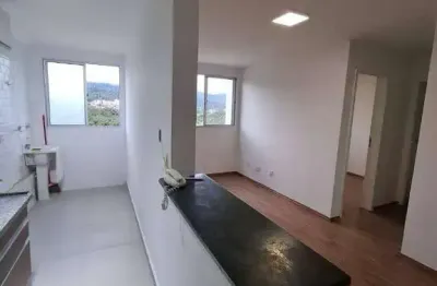 Apartamento para locação no Mogilar com 55 m², Elevador, 10º andar, são 2 dormitórios (sendo 1 suíte), sala com 2 ambientes, cozinha, vaga de garagem