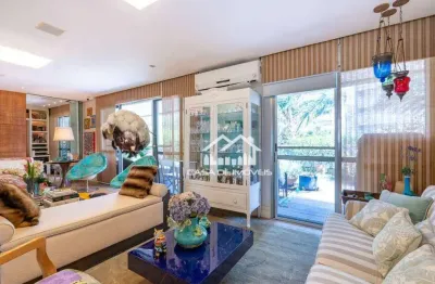 Vende apartamento garden com 250 m², 4 vagas e depósito, no morumbi
