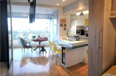 Vende apartamento mobiliado com muito bom gosto no brooklin, em condomínio clube.