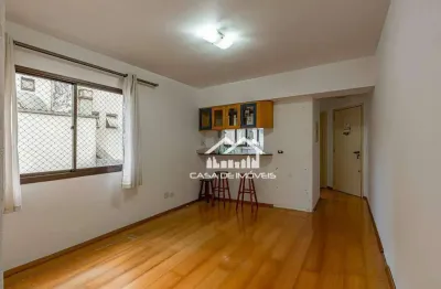 Oportunidade. vende apartamento de 1 dormitório com lavabo no brooklin
