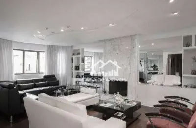 Apartamento com 4 dormitórios à venda, 189 m² por r$ 2.500.000,00 - moema - são paulo/sp