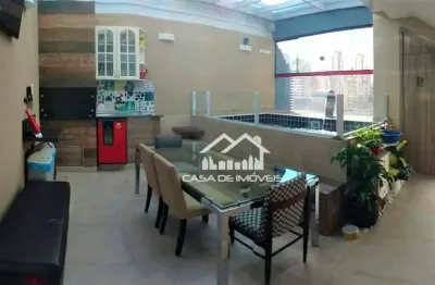 Vende cobertura, 145m², com piscina e churrasqueira na vila andrade.