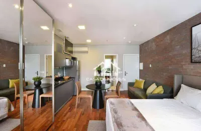 Vende apartamento tipo flat no itaim bibi, lindo, de revista!