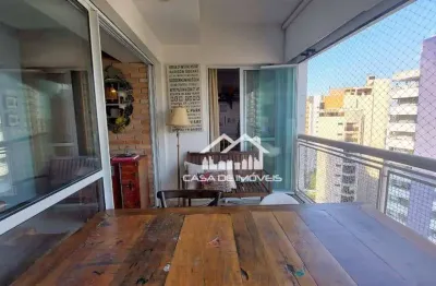 Vende lindo apartamento de 70m², 2 suítes, 2 vagas, prédio novo e varanda gourmet