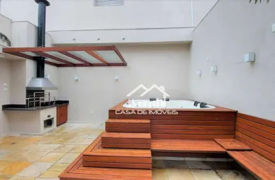 Vende ou aluga cobertura duplex com pé direito duplo, espaço gourmet com solarium e jacuzzi no panamby.