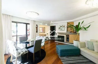 Vende lindo apartamento reformado e modernizado com 143m² e 3 suítes em moema.