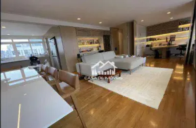 Vende lindo e encantador apartamento, moderno e reformado no itaim bibi, 120m², 3 dormitórios.