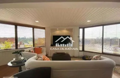 Vende apartamento de 200m² com piscina privativa e 3 suítes, no panamby.