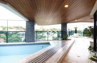 Vende apartamento com 440m², 4 suítes em rua fechada no panamby