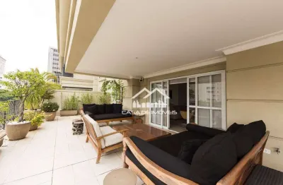Vende apartamento de alto padrão com 280m² na vila nova conceição divisa com o itaim