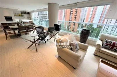 Apartamento à venda, próximo ao parque do ibirapuera, 335m², 4 suítes, 4 vagas