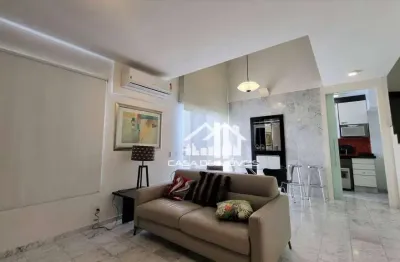 Vende ou aluga apartamento duplex com 83m², 1 suíte e lazer ótimo.