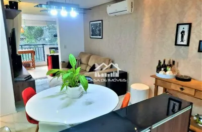 Vende apartamento com 74 m² em condomínio novo na vila andrade
