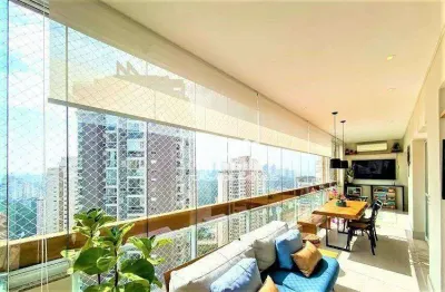 Vende linda cobertura com 4 suítes, piscina e espaço gourmet na vila andrade.