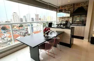 Apartamento à venda no tatuapé, 127m², 3 dormitórios, 3 vagas