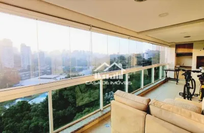 Vende apartamento de 142m², com 3 suítes e 3 vagas. lazer clube no panamby.