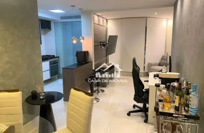 Vende apartamento mobiliado com 50m² com lazer no campo belo.