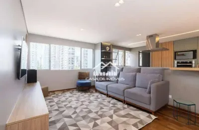 Vende apartamento com 106m², 3 dormitórios, 1 suite e lazer na vila olímpia.