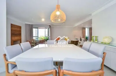 Vende apartamento com 225m², 3 suítes, 3 vagas e lazer no real parque.