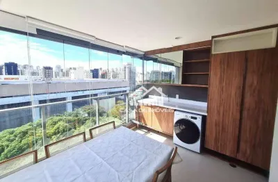 Vende apartamento de 64m², 2 dormitórios, 1 suíte, 1 vaga, varanda gourmet e lazer em moema.