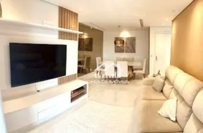 Vende apartamento com 110m² com 3 dormitórios, sendo 1 suíte, 2 vagas no  jardim vazani