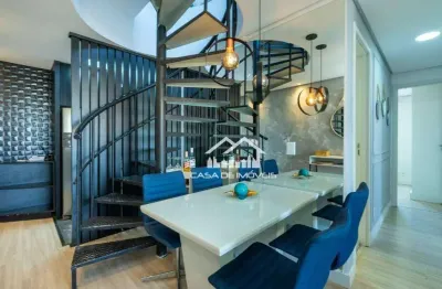 Vende cobetura duplex com 116m², 3 dormitórios, 1 suíte, espaço gourmet, no morumbi.