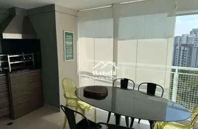 Vende apartamento com 79m², 2 suítes, lavabo, varanda gourmet e