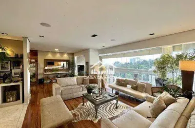 Vende apartamento de 173m², com 3 suítes, 4 vagas e lazer clube, na vila andrade.