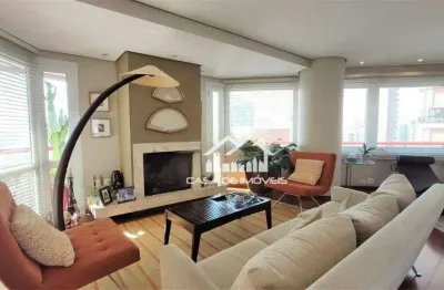 Vende apartamento com 210m², 3 suítes, varanda gourmet e 4 vagas, na vila andrade