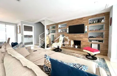 Vende casa em condomínio, tipo sobrado. com 305m², 3 suítes e 3 vagas, no morumbi.