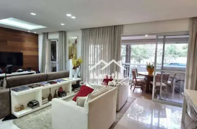 Vende apartamento com 122m², 3 suítes, 2 vagas e ótimo lazer, na vila andrade.