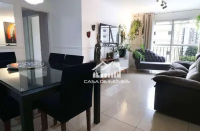 Vende apartamento com 78m², 2 dormitórios sendo 1 suíte, 1 vaga, na vila andrade.