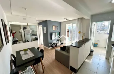 Vende apartamento de 50m², com 2 dormitórios, 1 banheiro, 1 vaga e varanda, no butantã.
