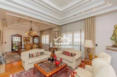 Vende cobertura com 472m², 3 ou 4 suítes, piscina, 7 vagas, em moema.