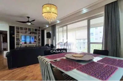Vende apartamento com 122m², 3 suítes e lazer completo na vila andrade