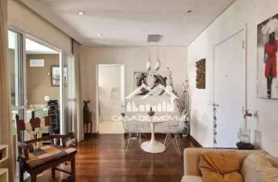 Vende ou aluga apartamento mobiliado de 75m², com 2 dormitórios sendo 1 suíte e 2 vagas, na vila suzana.