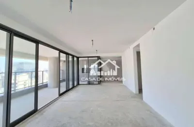 Vende apartamento com 206m², 3 suítes, 4 vagas, varanda gourmet e lazer no campo belo.