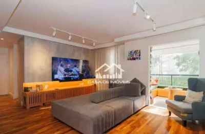 Vende apartamento de 83m² mobiliado, com 2 quartos, sendo 1 suíte e 2 vagas, na vila andrade.